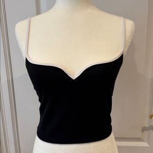 Abercrombie Contrast Sweetheart Tank